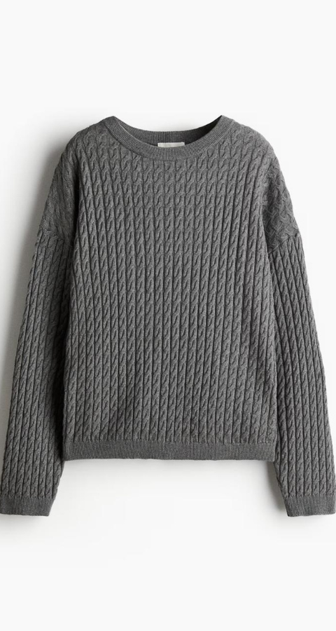 Fisherman sweater