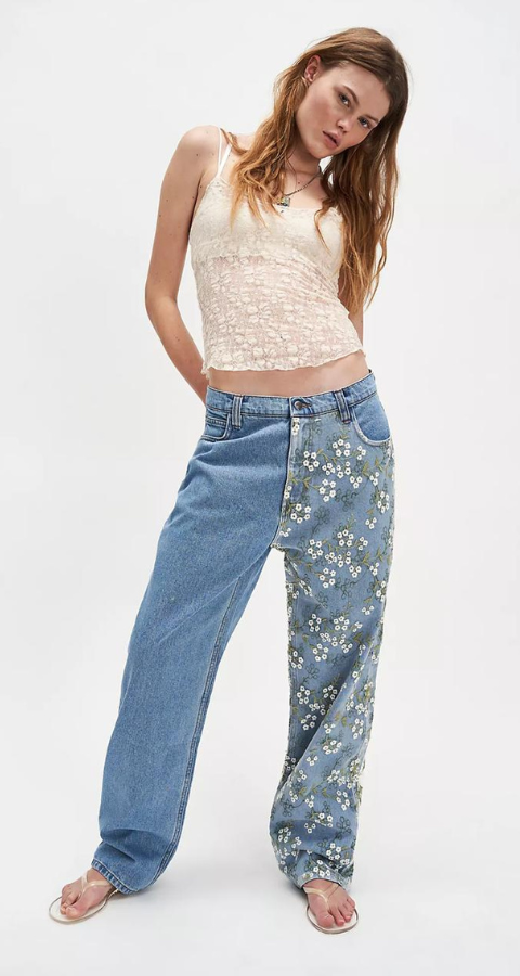 jeans construction details