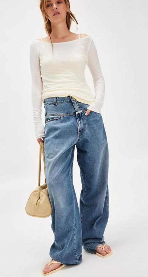 wide leg jeans women